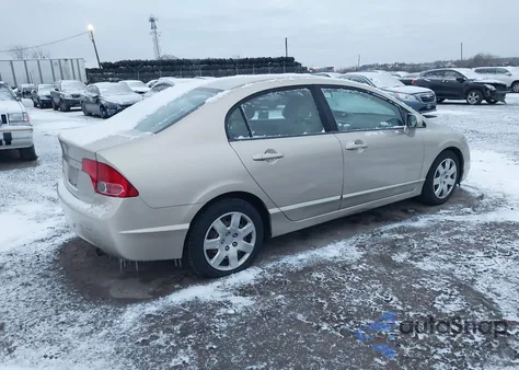 2008 Honda Civic Lx из США, поврежденный, VIN 1HGFA16538L108981